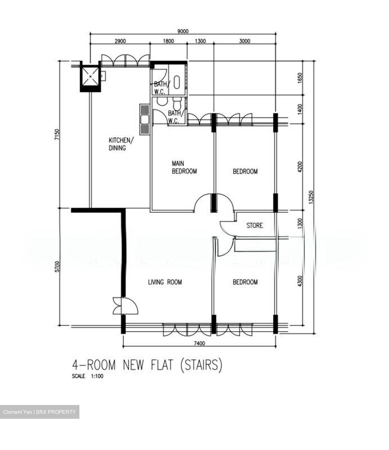Blk 95 Bedok North Avenue 4 (Bedok), HDB 4 Rooms #522701331